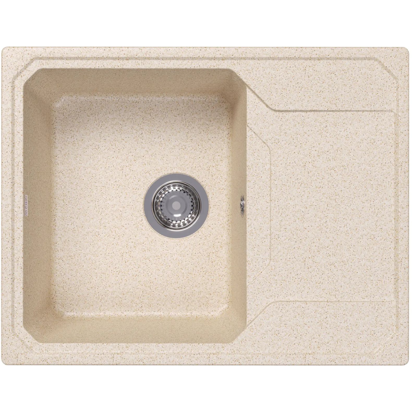 Мойка кухонная прямоугольная Bamboo (Бамбу) Кардинал 640 Дюна (29.030.C0640.402)