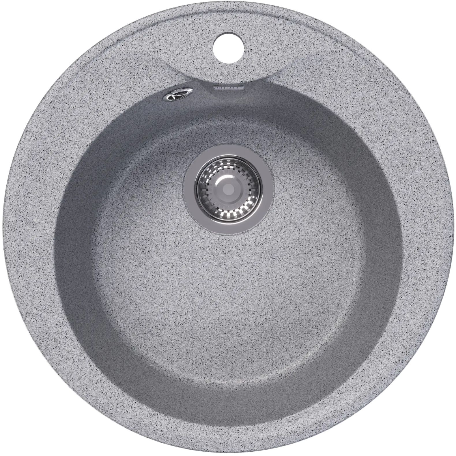 Мойка кухонная округлая Bamboo (Бамбу) Ротанг 500 Серый (29.010.B0500.408)