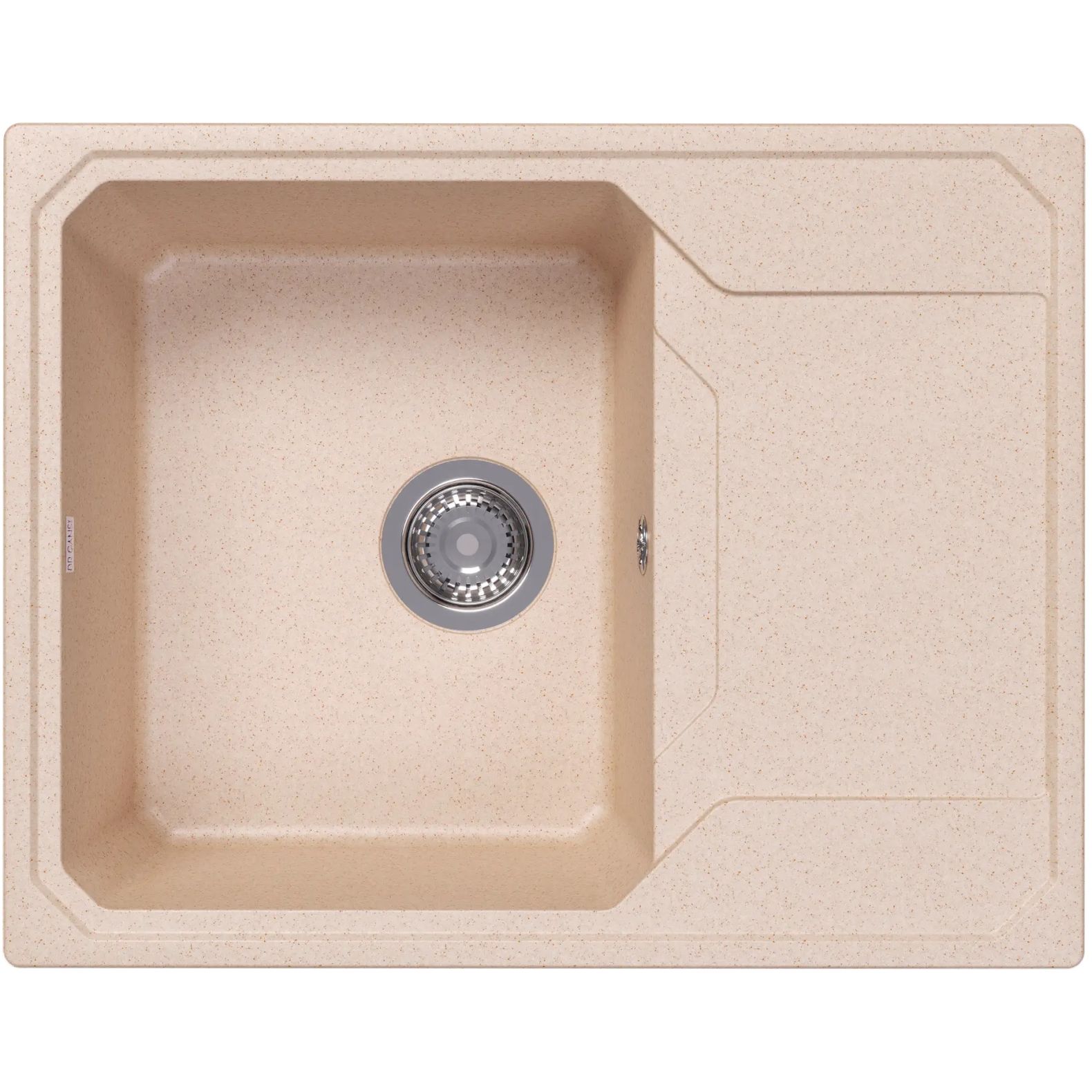 Мойка кухонная прямоугольная Bamboo (Бамбу) Кардинал 640 Латте (29.030.C0640.403)