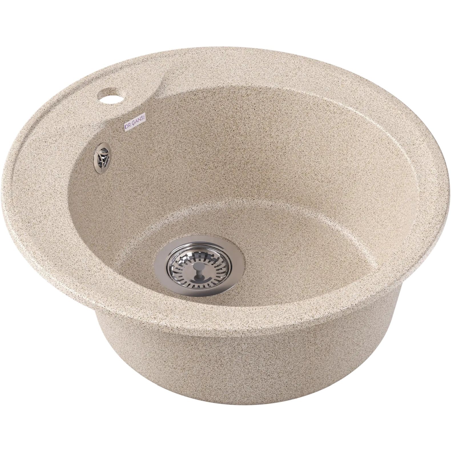 Мойка кухонная округлая Bamboo (Бамбу) Ротанг 500 Терра (29.010.B0500.405)