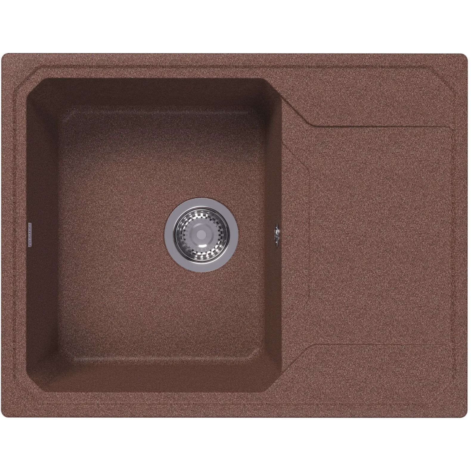 Мойка кухонная прямоугольная Bamboo (Бамбу) Кардинал 640 Терракота (29.030.C0640.406)