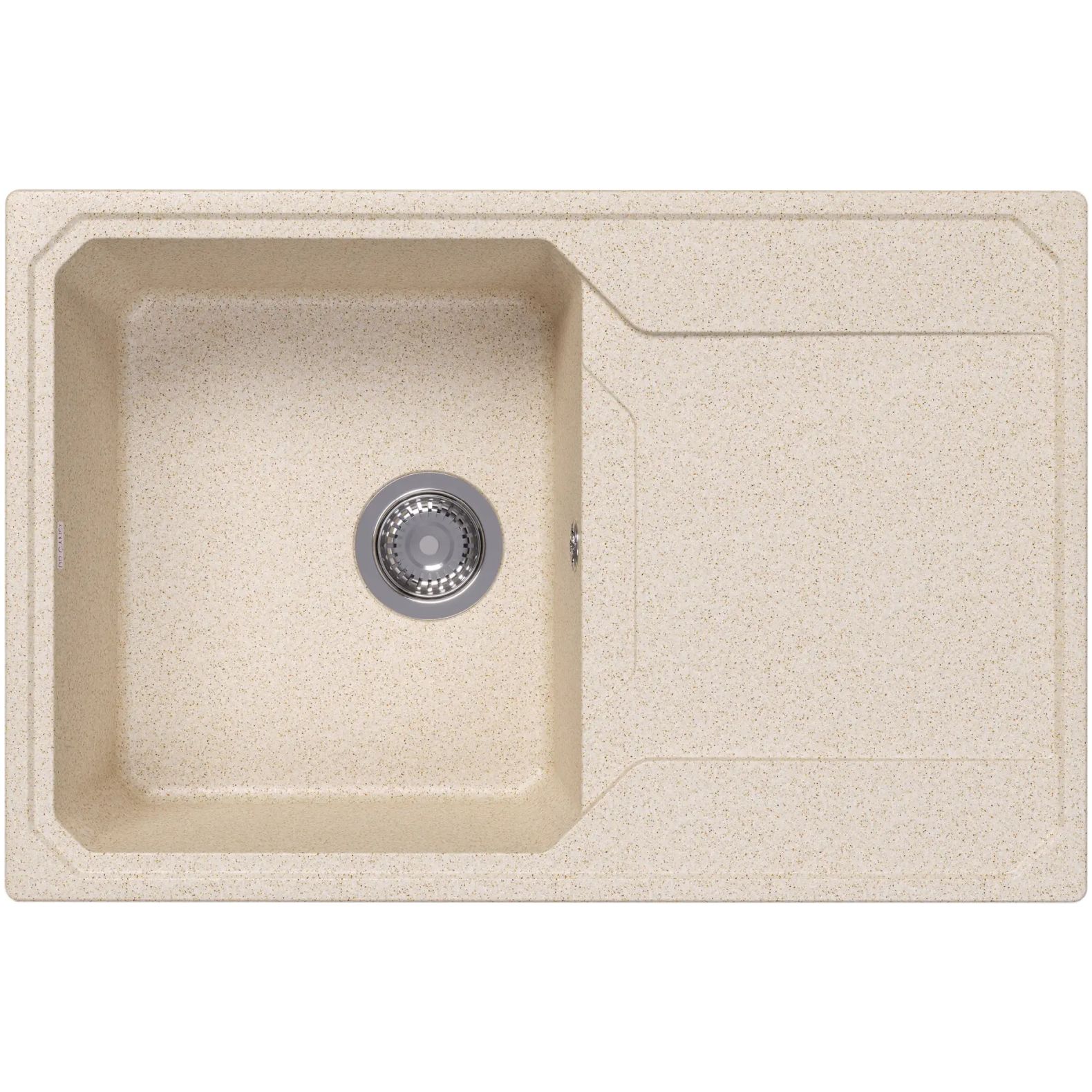 Мойка кухонная прямоугольная Bamboo (Бамбу) Кардинал 760 Дюна (29.030.C0760.402)