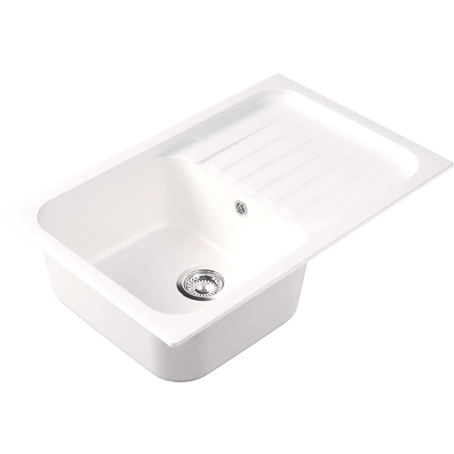 Мойка кухонная прямоугольная Dr. Gans (Др. Ганс) Адель Белый (25.090.C0780.401)