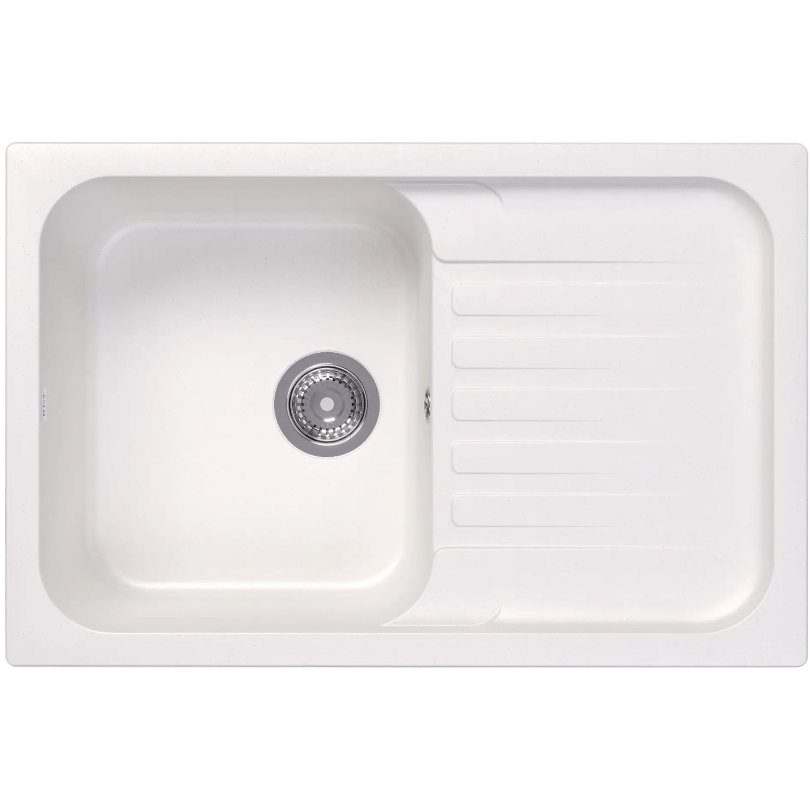 Мойка кухонная прямоугольная Dr. Gans (Др. Ганс) Адель Белый (25.090.C0780.401)