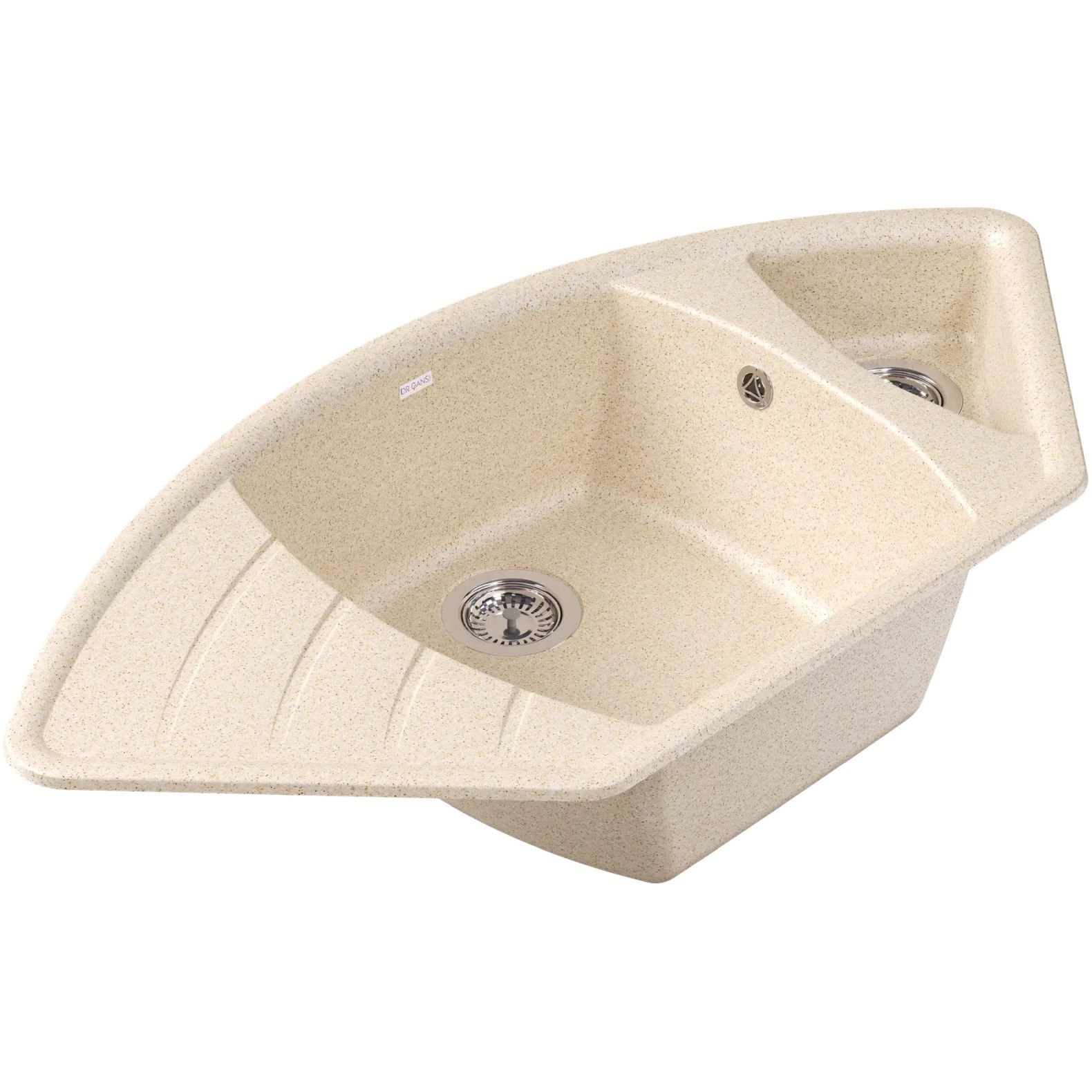Мойка кухонная угловая Dr. Gans (Др. Ганс) Габи Дюна (25.050.E1015.402)