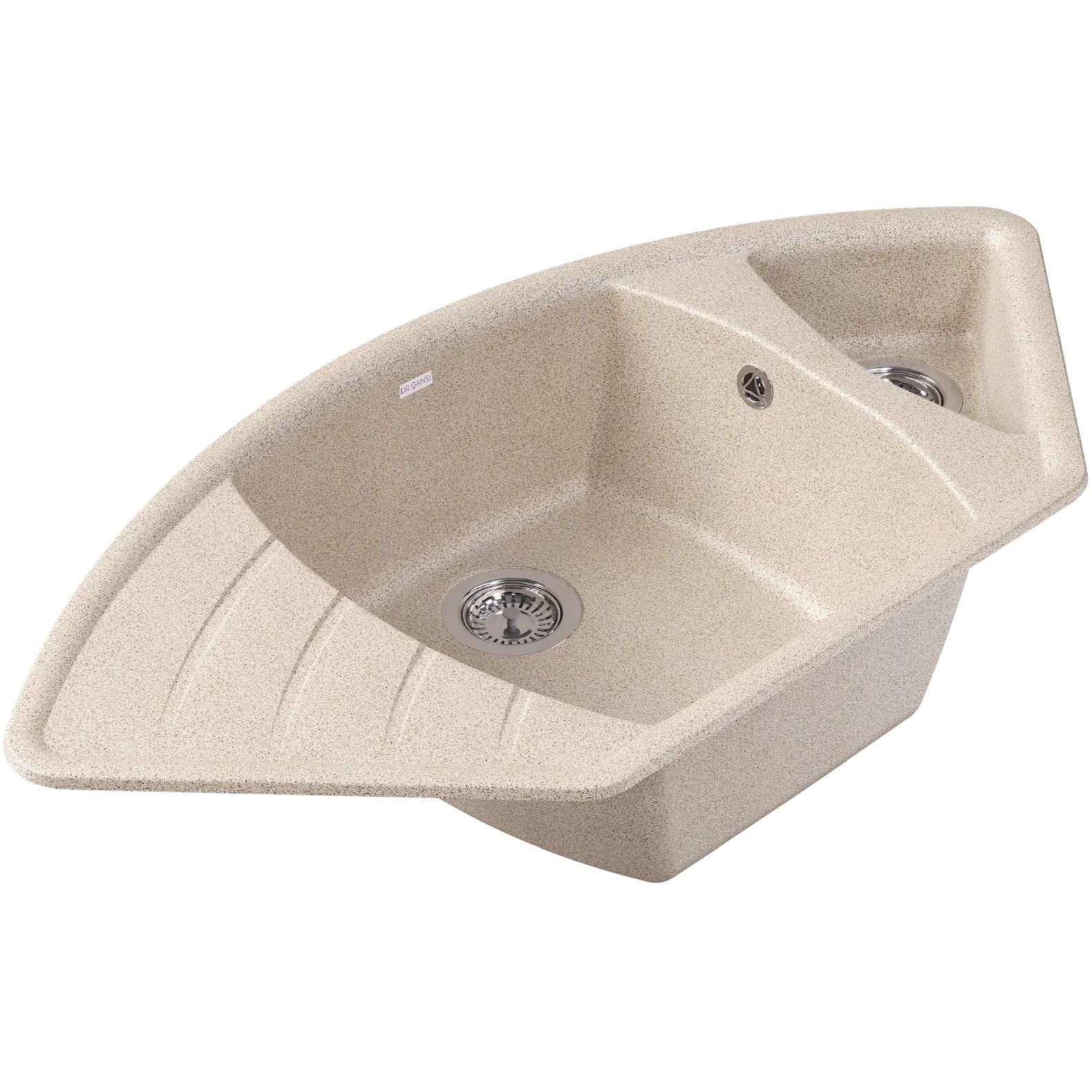 Мойка кухонная угловая Dr. Gans (Др. Ганс) Габи Терра (25.050.E1015.405)