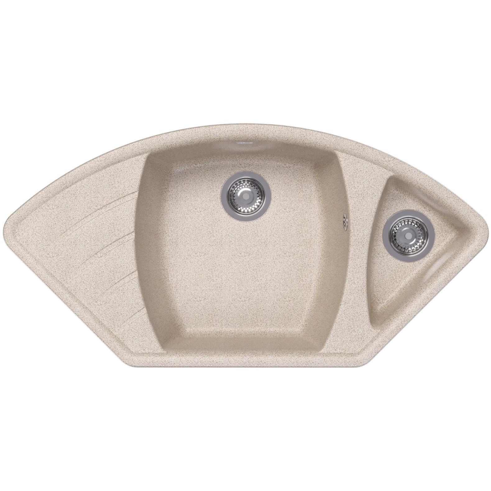 Мойка кухонная угловая Dr. Gans (Др. Ганс) Габи Терра (25.050.E1015.405)