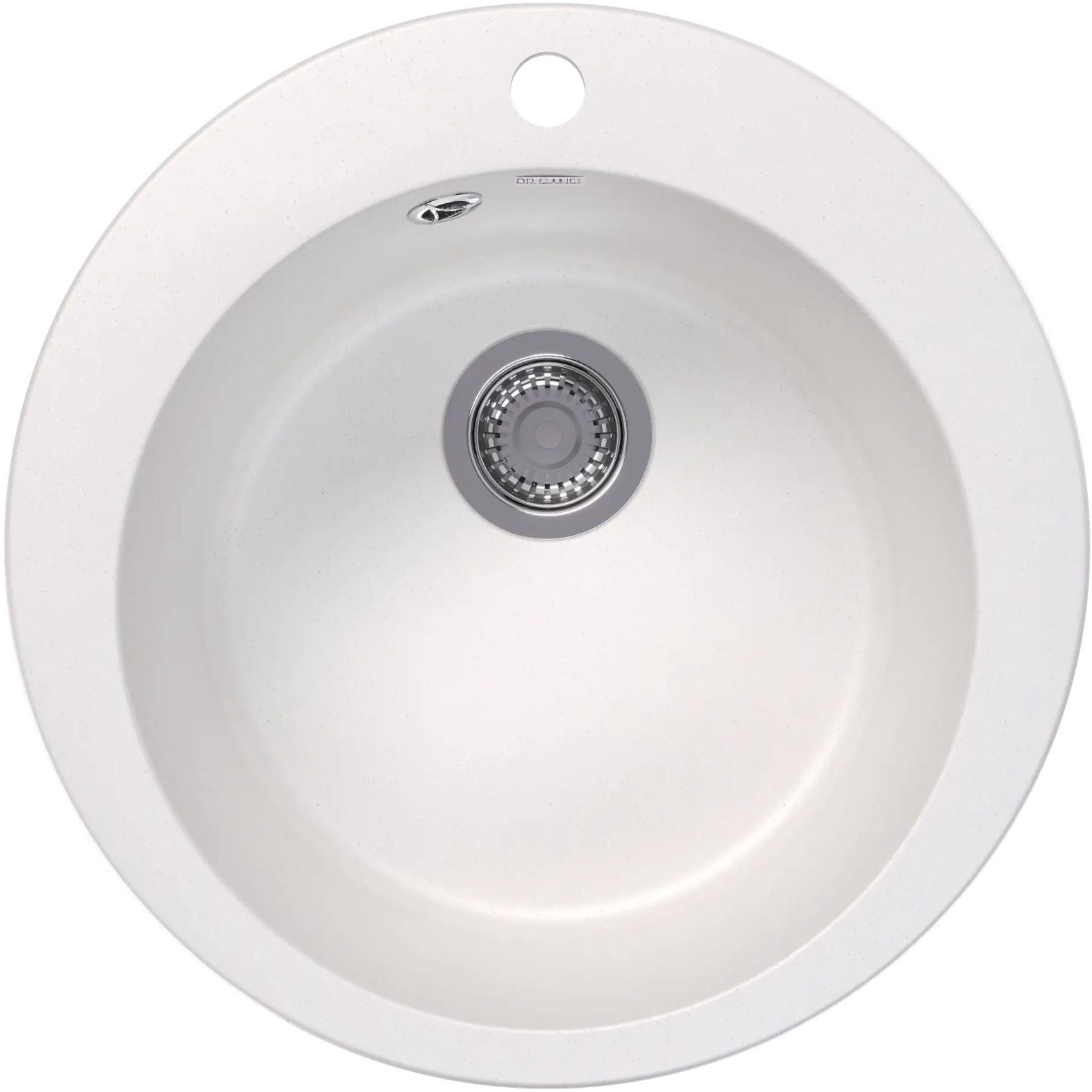 Мойка кухонная округлая Dr. Gans (Др. Ганс) Гала Белый (25.010.B0510.401)