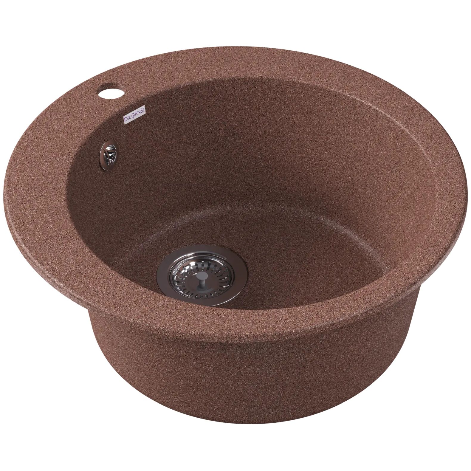 Мойка кухонная округлая Dr. Gans (Др. Ганс) Гала Терракота (25.010.B0510.406)