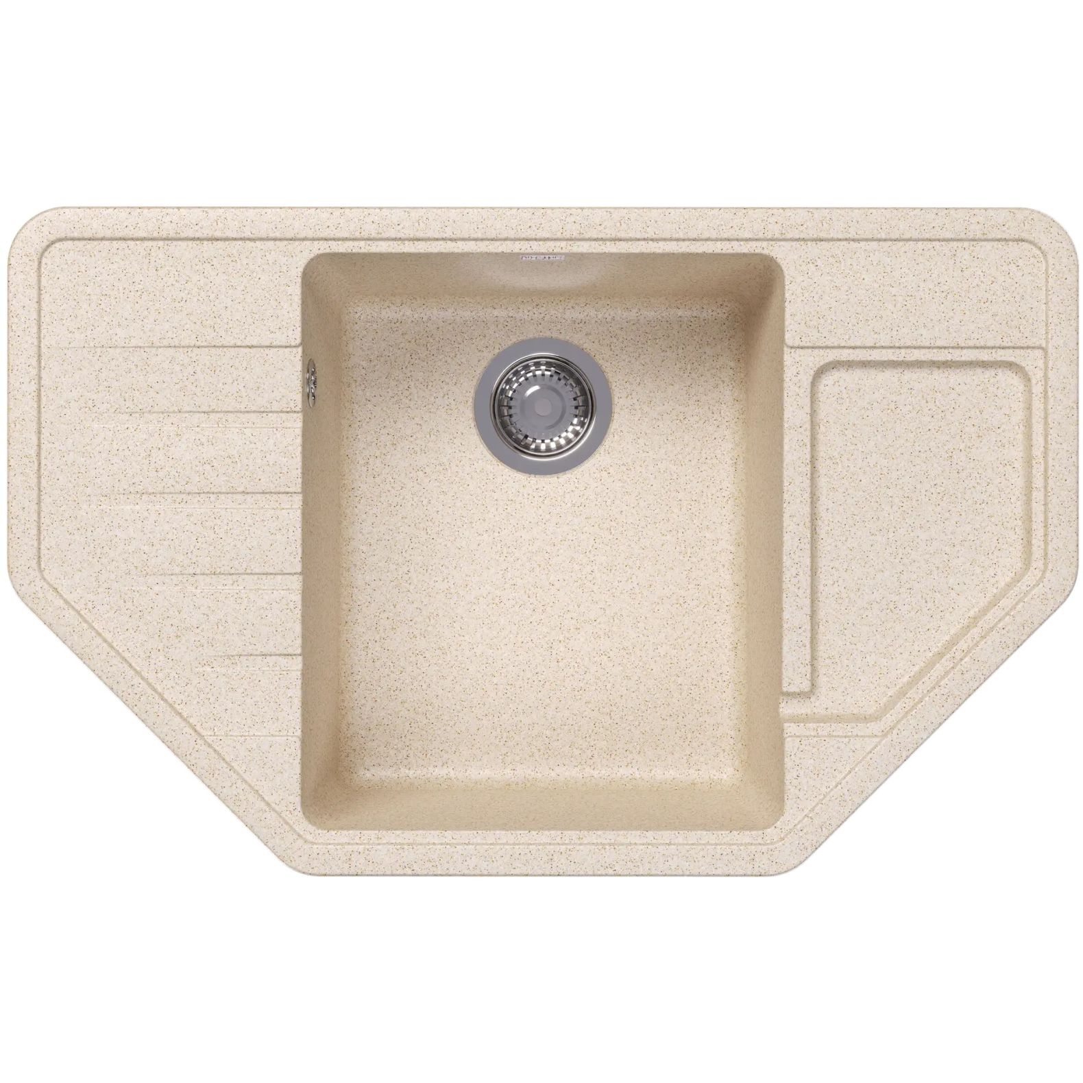 Мойка кухонная угловая Dr. Gans (Др. Ганс) Рио Дюна (25.080.C0800.402)