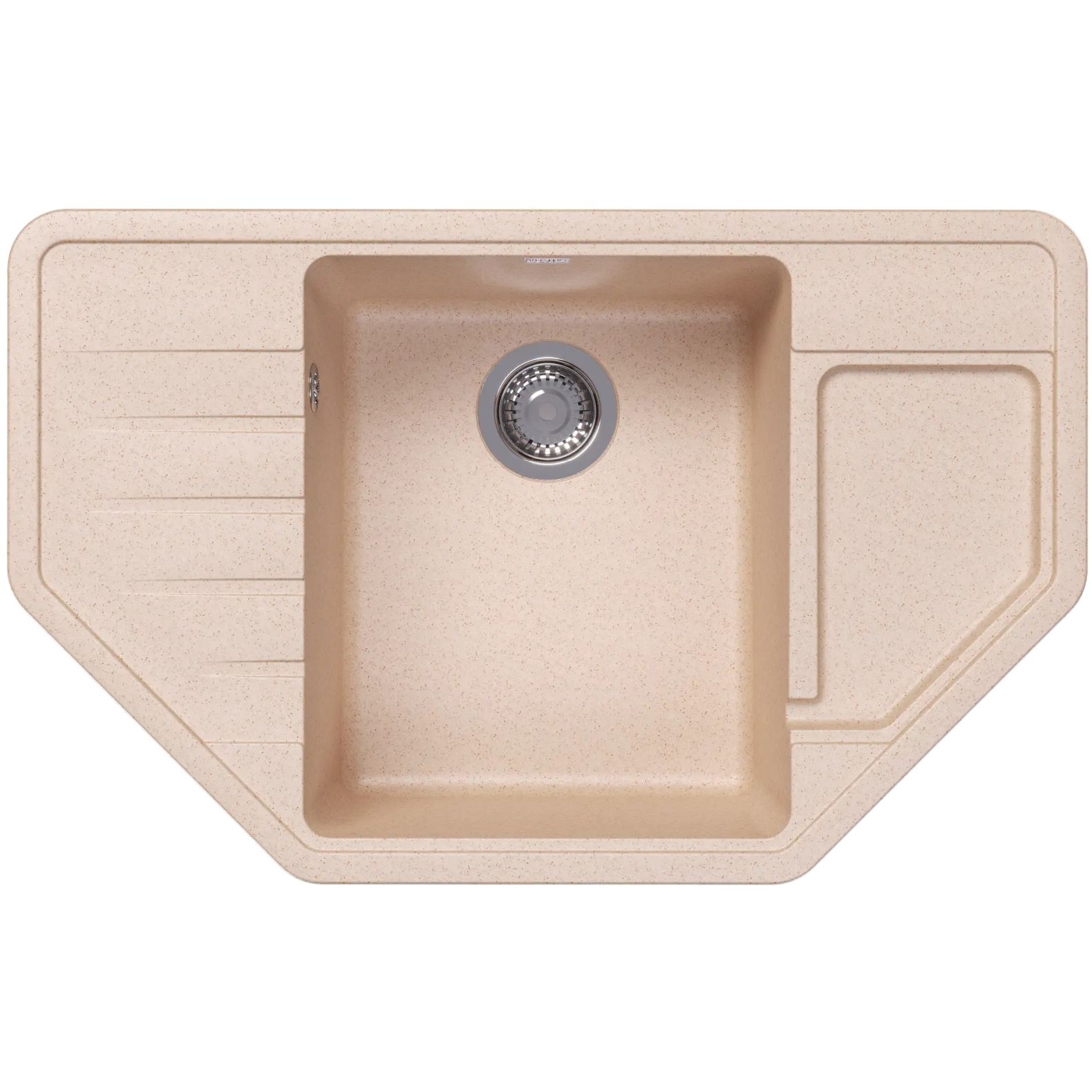 Мойка кухонная угловая Dr. Gans (Др. Ганс) Рио Латте (25.080.C0800.403)