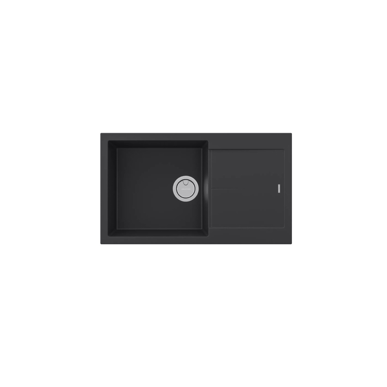 Мойка кухонная Paulmark (Паульмарк) Extensio 86 антрацит, PM988650-AN