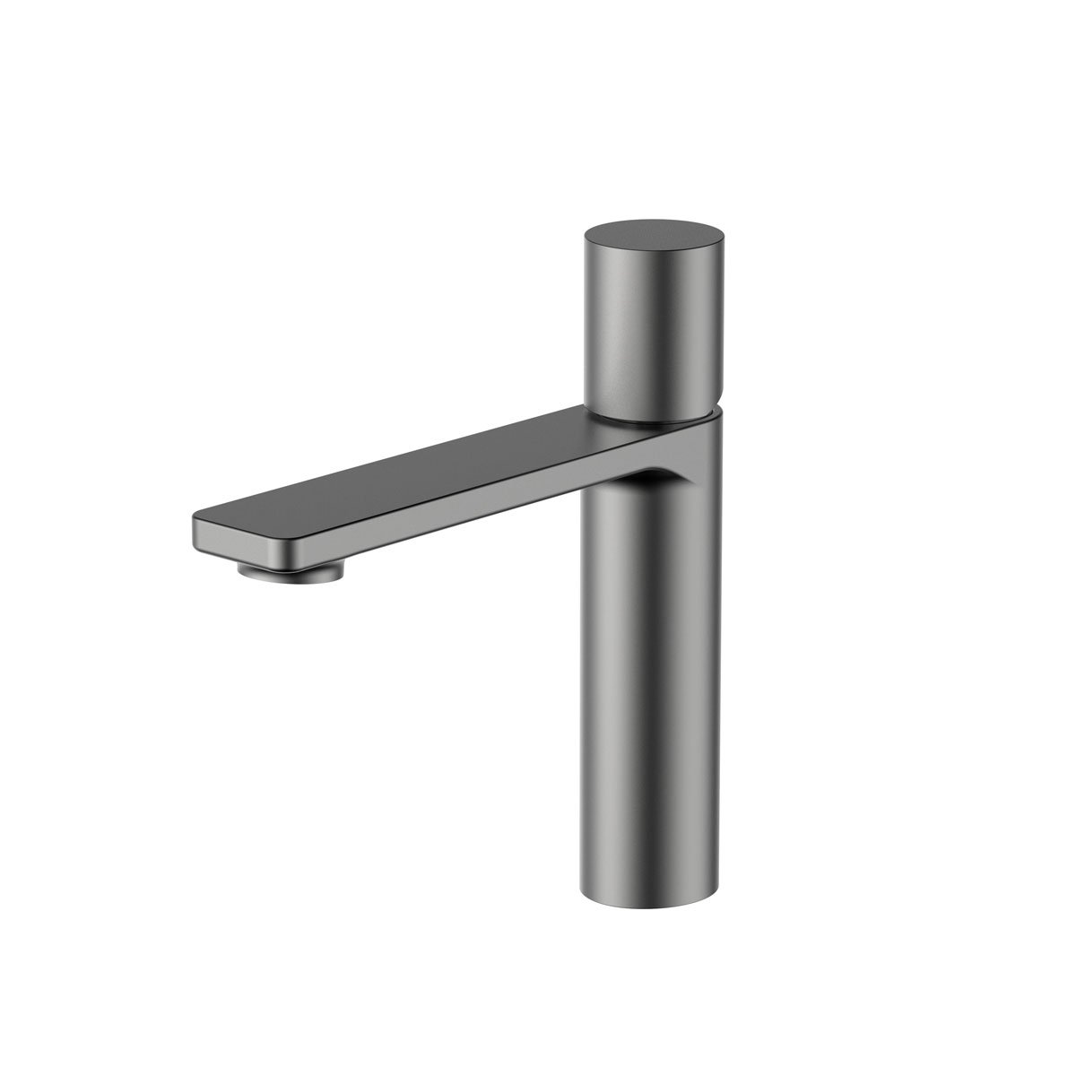 Смеситель для раковины Vincea (Винчея) Vogue VBF-4V3GM, вороненая сталь