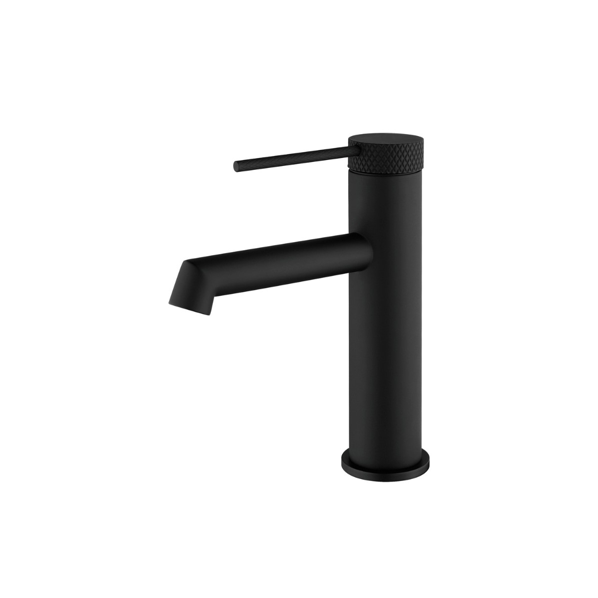 Смеситель для раковины Vincea (Винчея) Rim VBF-2RM1MB однорычажный, матовый черный