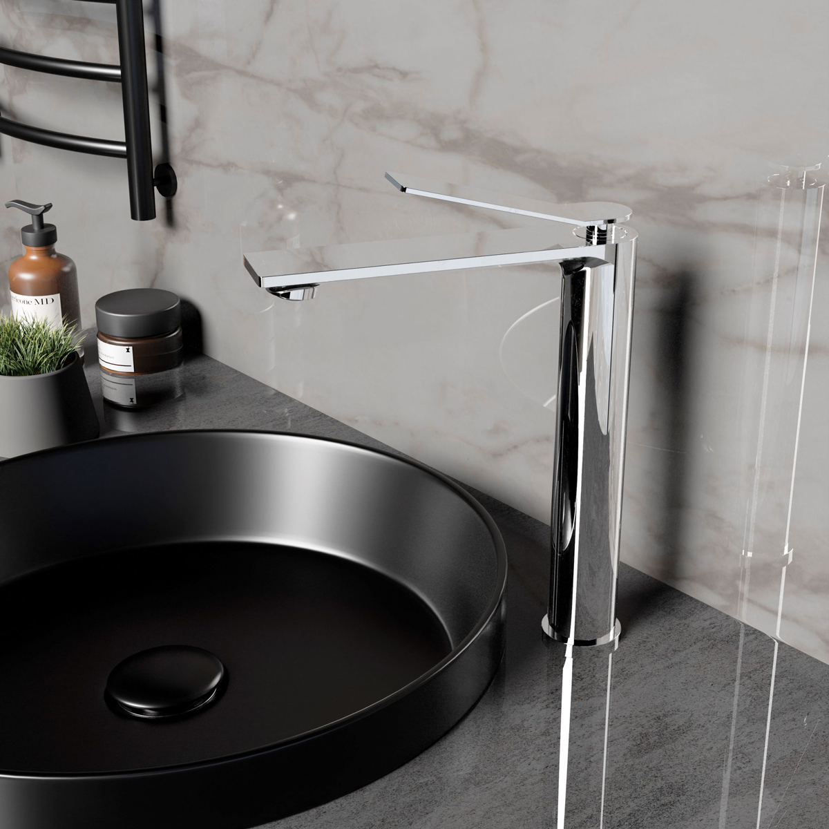 Смеситель для раковины Vincea (Винчея) Verse VBF-2VE2CH однорычажный, хром