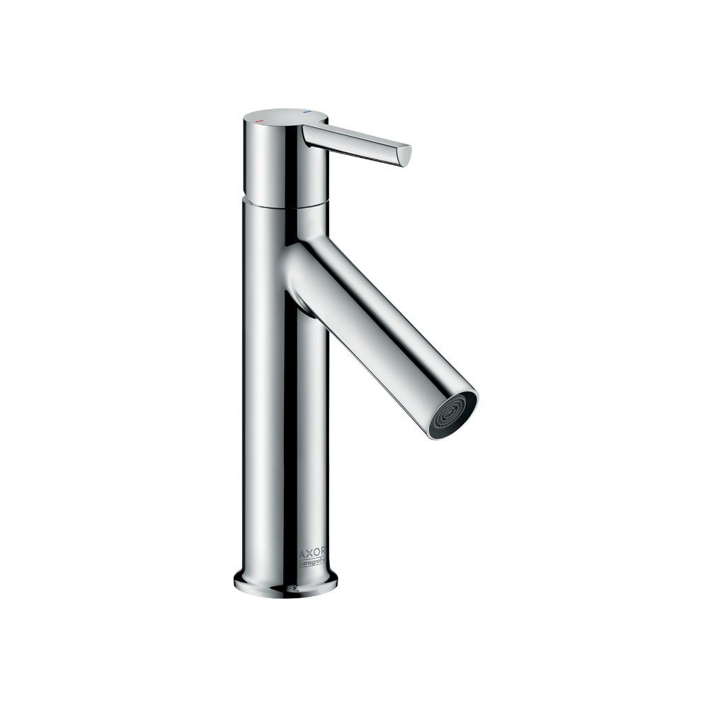 Смеситель для раковины Axor (Аксор) Starck100, однорычажный, со сливным гарнитуром 10001000 хром