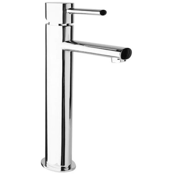 Смеситель для накладных раковин Cezares (Цезарис) с донным клапаном, исполнение хром, ручки хром OVER-LC-01-Cr