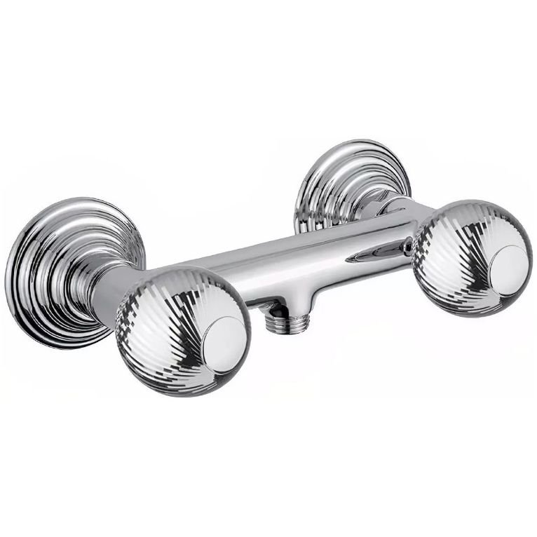 Смеситель для душа Cezares (Цезарис), исполнение хром, ручки Шар APHRODITE-DS-01-M