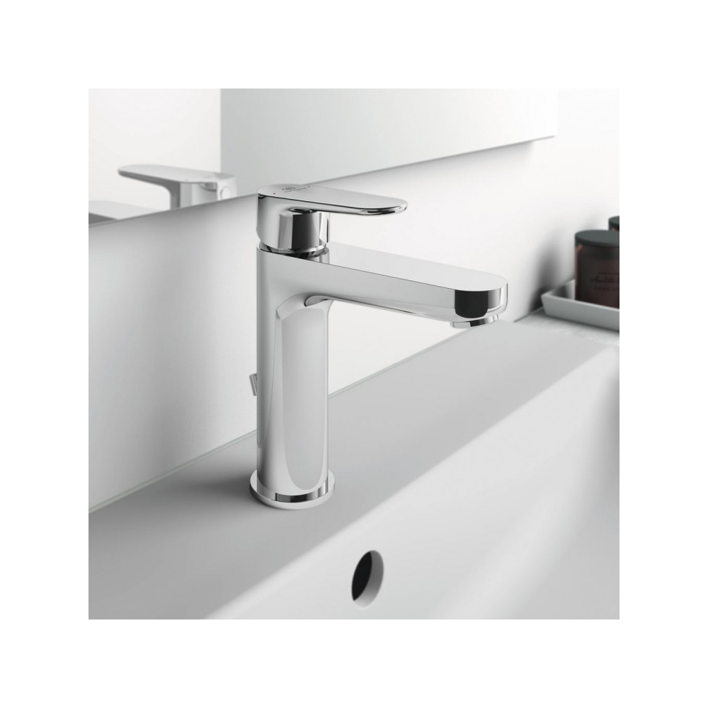 Смеситель для раковины Ideal (Идеал) Standard Cerafine O с пластиковым донным клапаном BC496AA хром