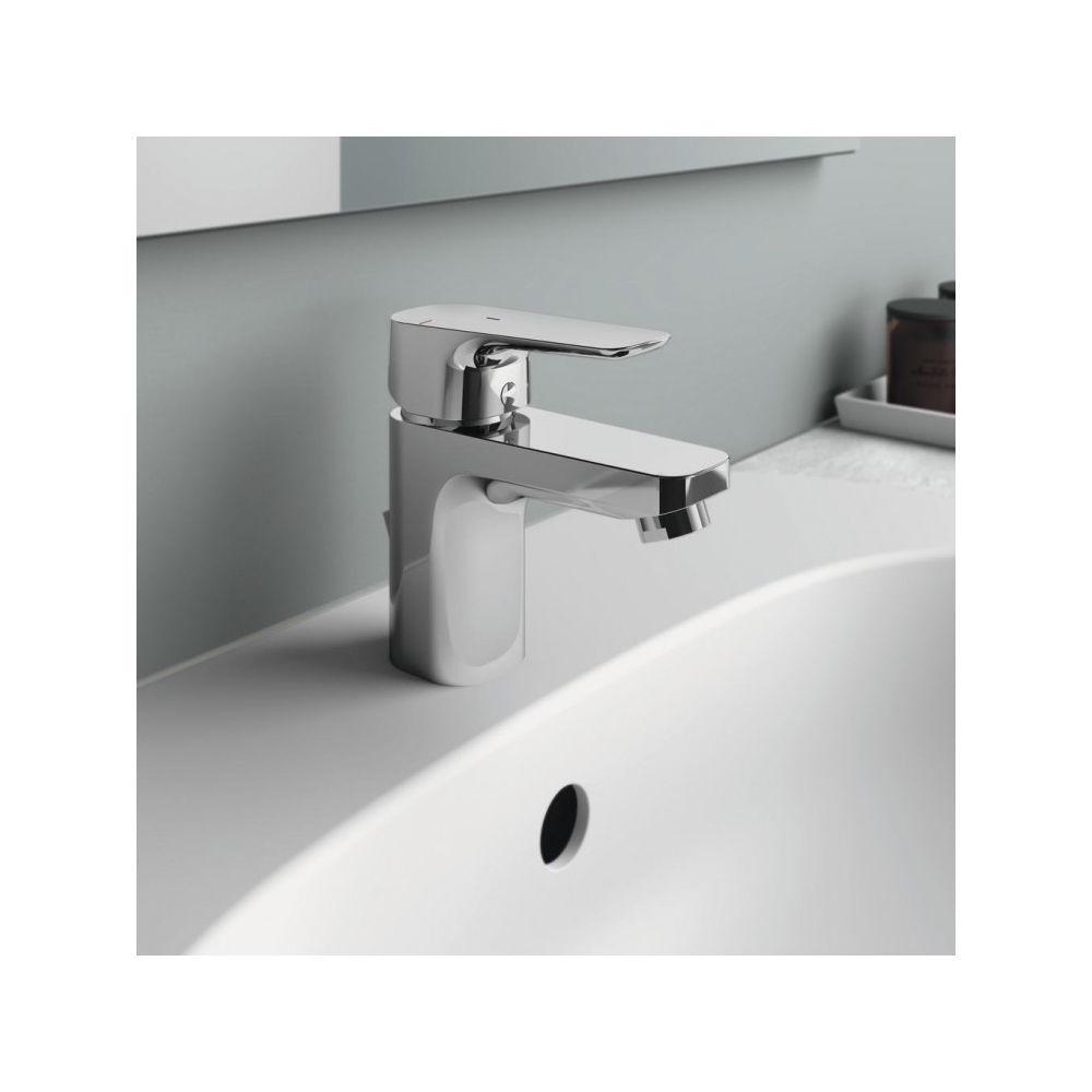 Смеситель для раковины Ideal (Идеал) Standard Ceraplan III Slim с пластиковым донным клапаном BC578AA хром