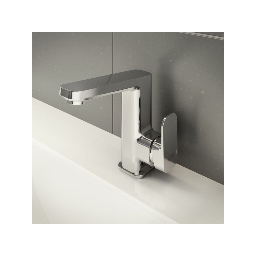 Смеситель для раковины Ideal (Идеал) Standard Tonic II с донным клапаном A6332AA хром