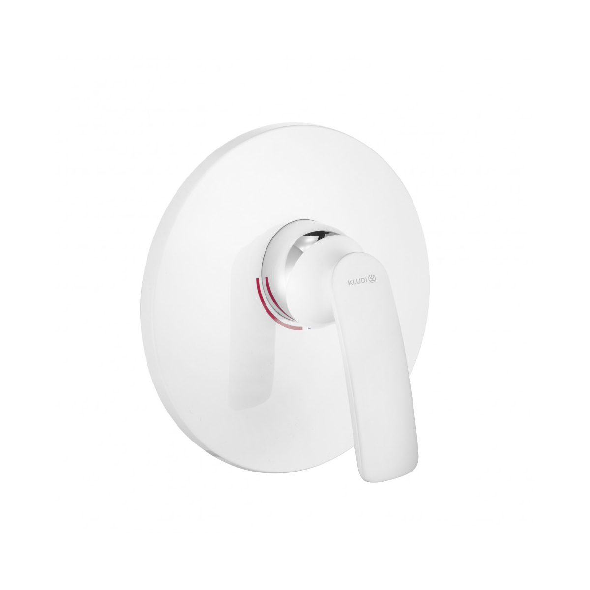 Смеситель для ванны Kludi (Клуди) Balance скрытого монтажа 526559175, белый,хром
