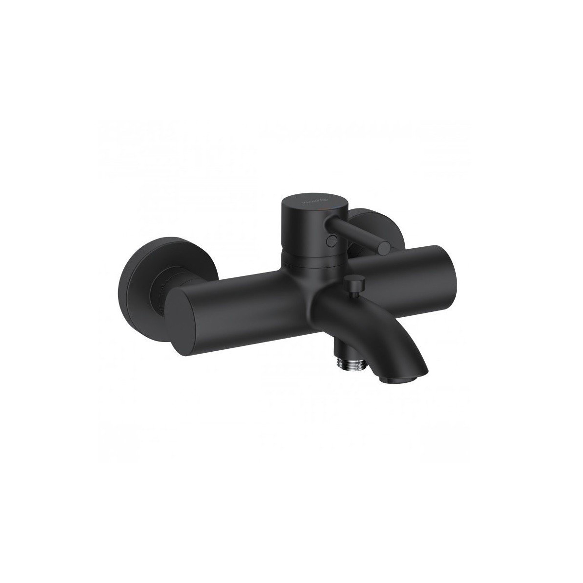 Смеситель для ванны Kludi (Клуди) Bozz 386913976, черный матовый