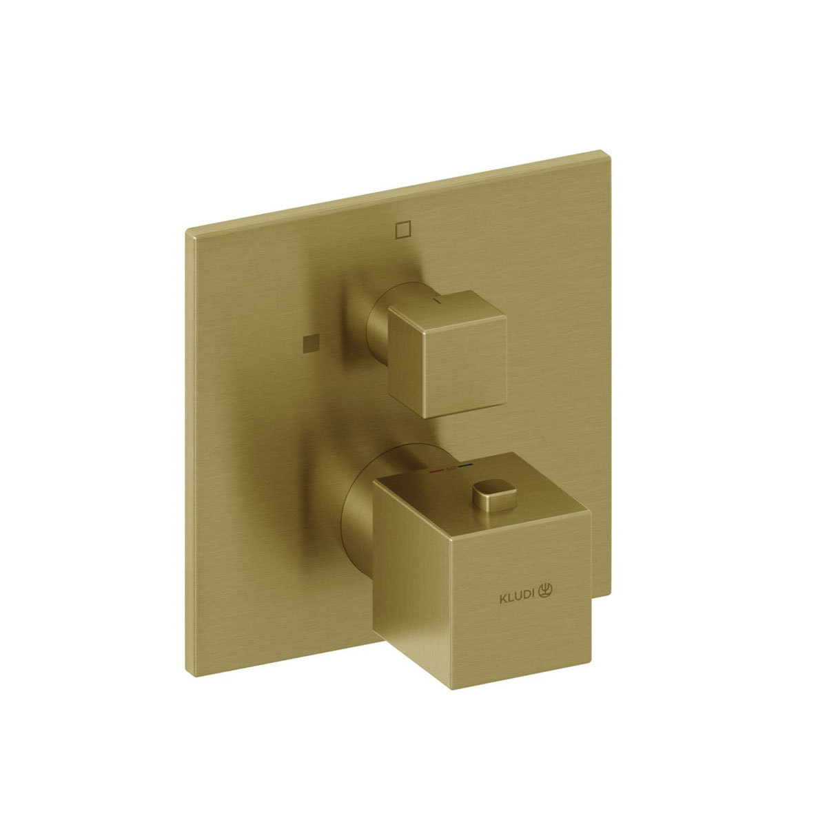 Смеситель для душа Kludi (Клуди) Decus 54885N075 скрытого монтажа,с термостатом, брашированное золото