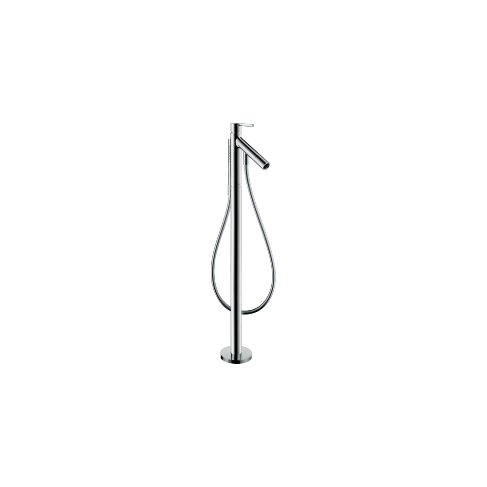 Смеситель для ванны Hansgrohe (Хансгрое) Axor Starck напольный 10455000 хром