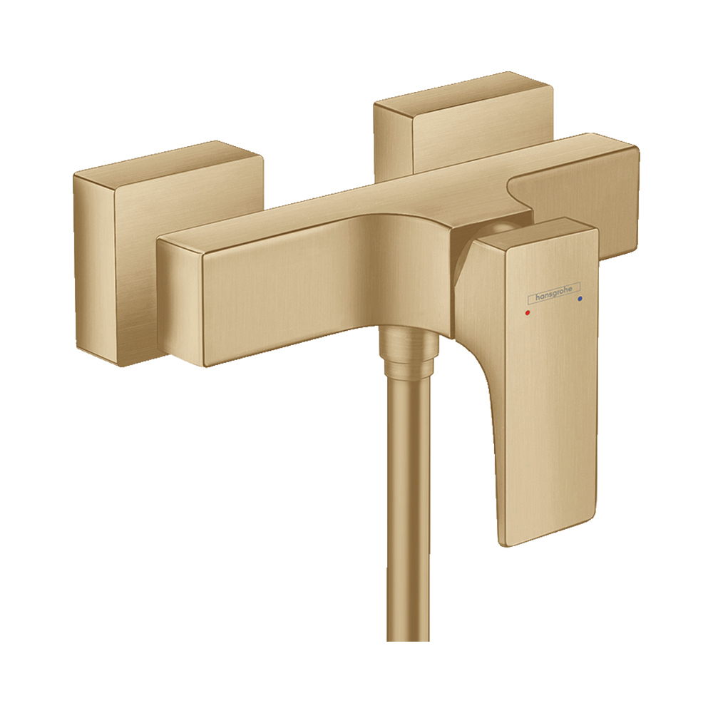 Смеситель для душа Hansgrohe (Хансгрое) Metropol ВМ 32560140 шлифованная бронза