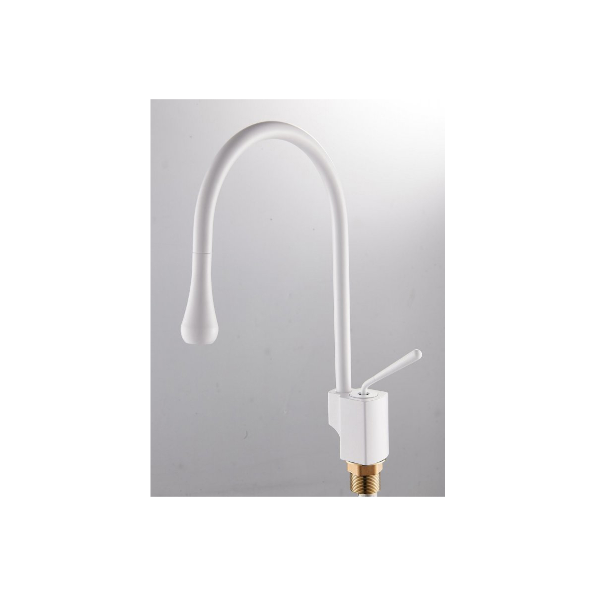 Смеситель для кухни Potato (Потато) P40282-7, белый