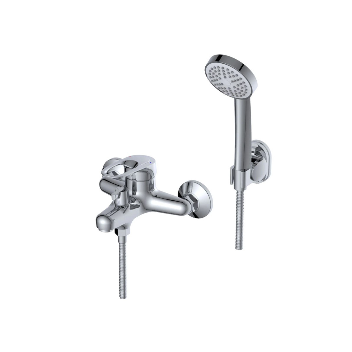 Смеситель для ванны Potato (Потато) P3025N, хром