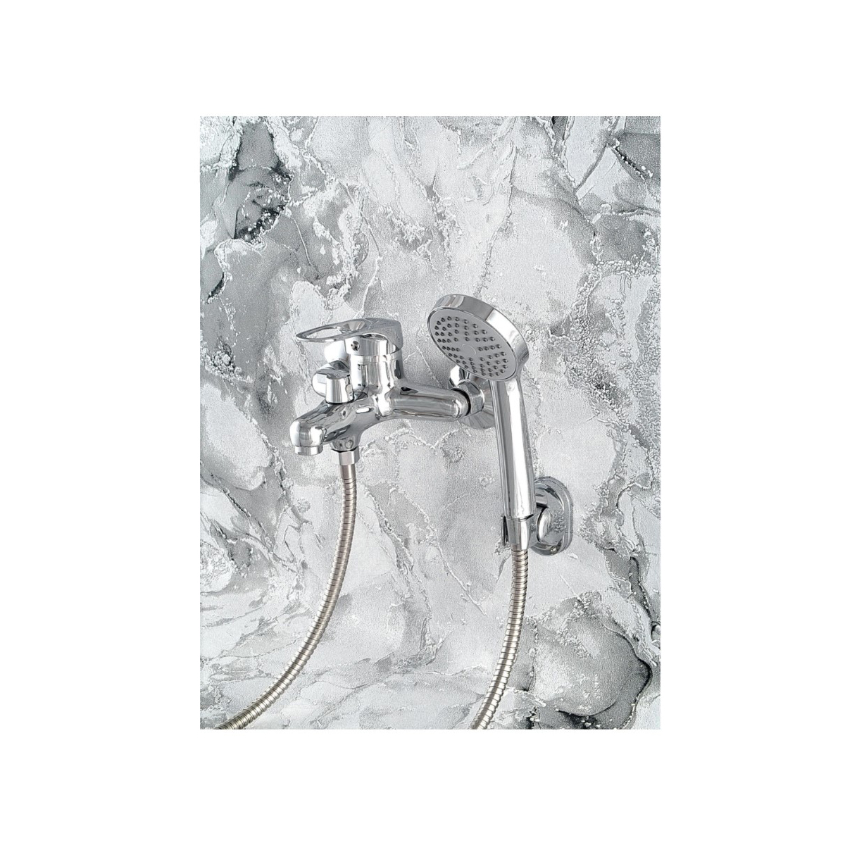 Смеситель для ванны Potato (Потато) P3025N, хром