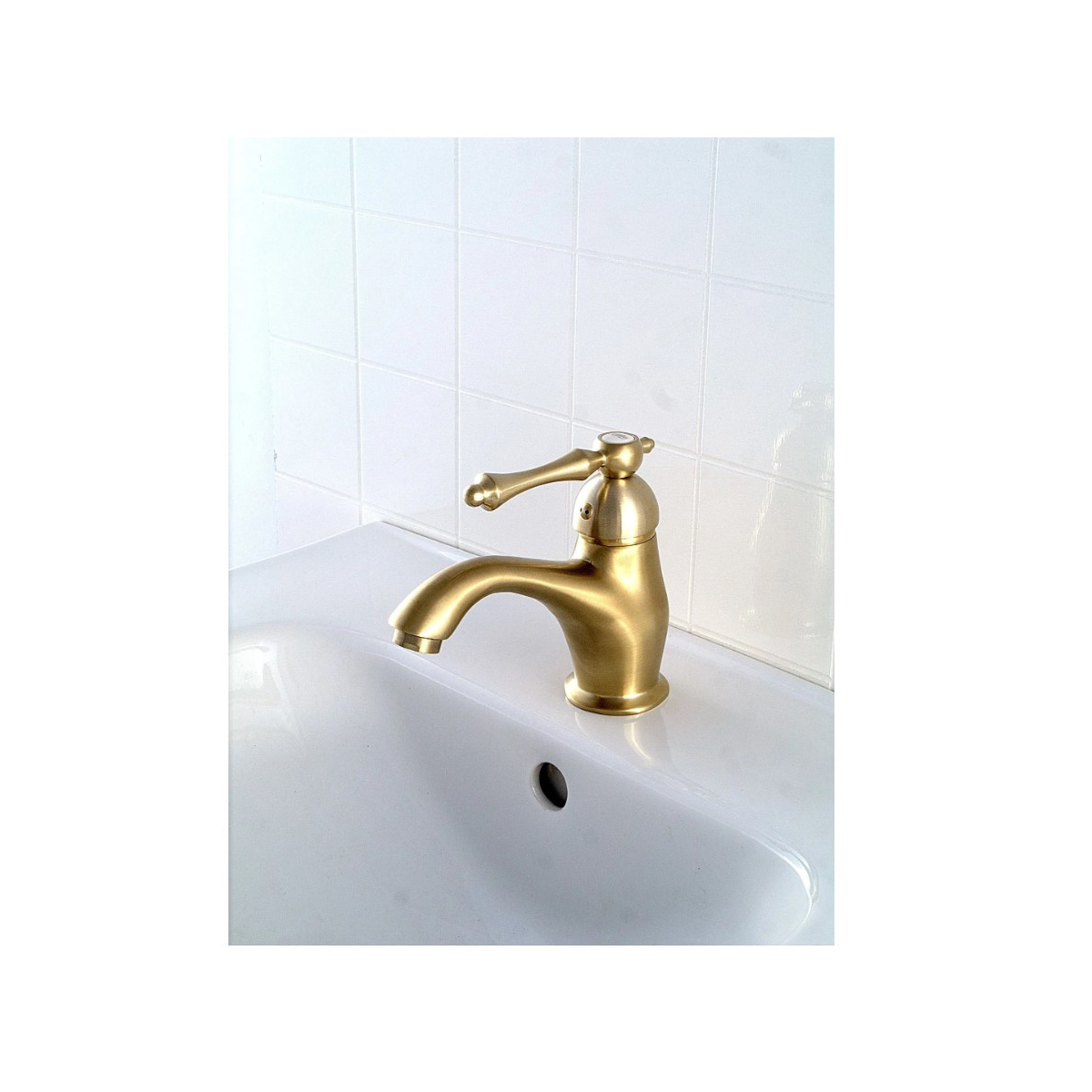 Смеситель для раковины Potato (Потато) P10275-2G, матовое золото