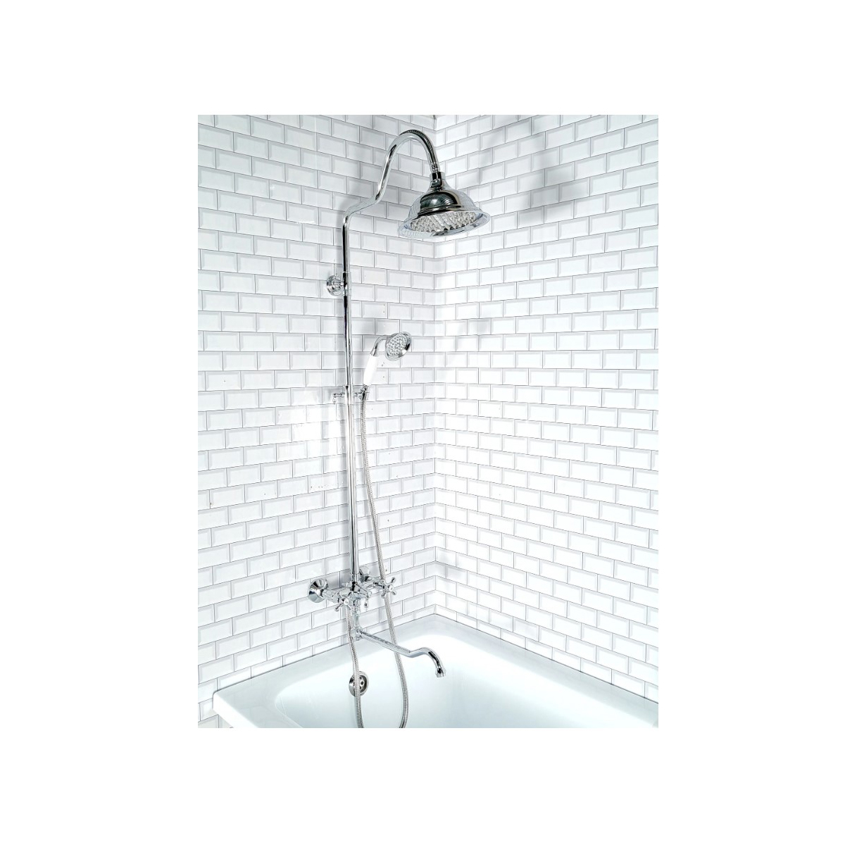 Душевая стойка Potato (Потато) P35314, хром