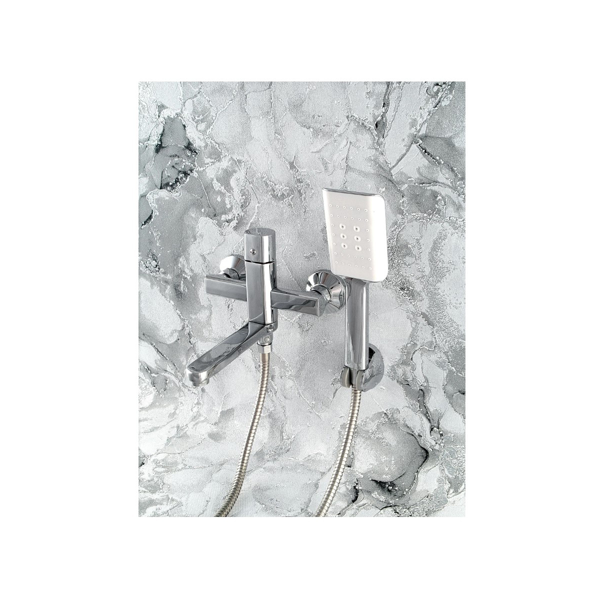 Смеситель для ванны Potato (Потато) P30360N, хром