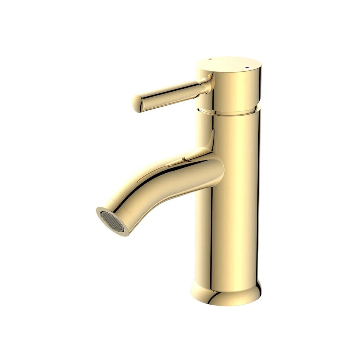 Смеситель для раковины Potato (Потато) P10711-4, золото