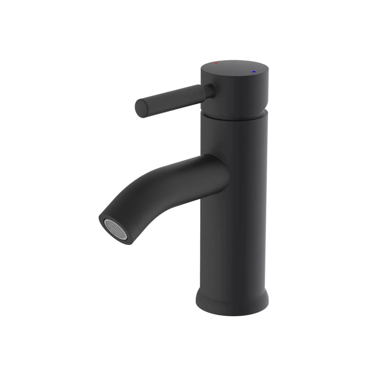 Смеситель для раковины Potato (Потато) P10711-6, черный матовый