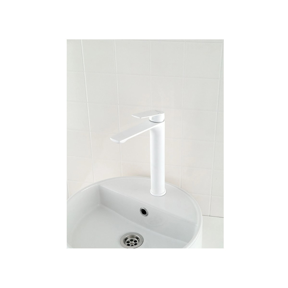 Смеситель для раковины Potato (Потато) P13167-7, белый