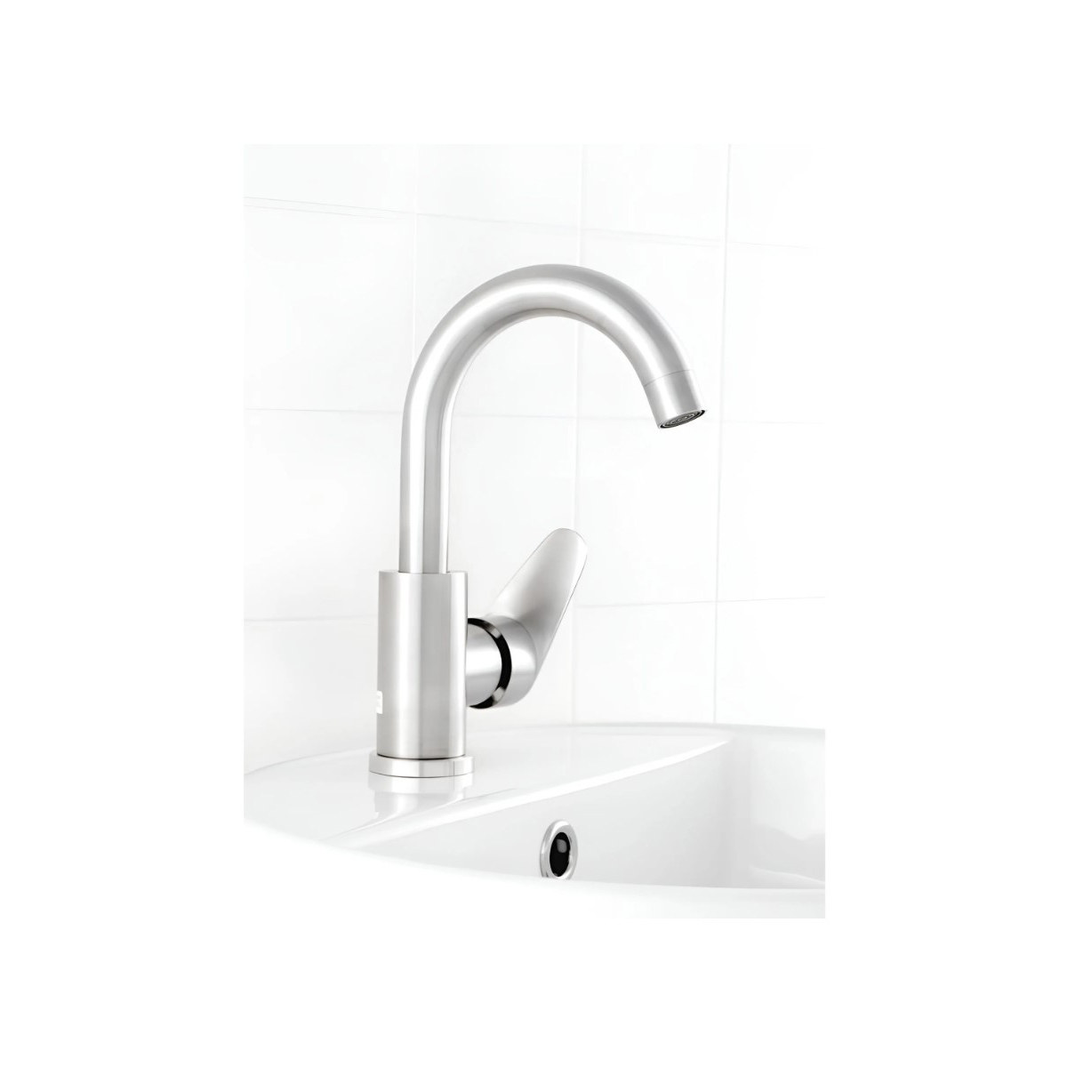 Смеситель для раковины Potato (Потато) P10310S-2, сатин