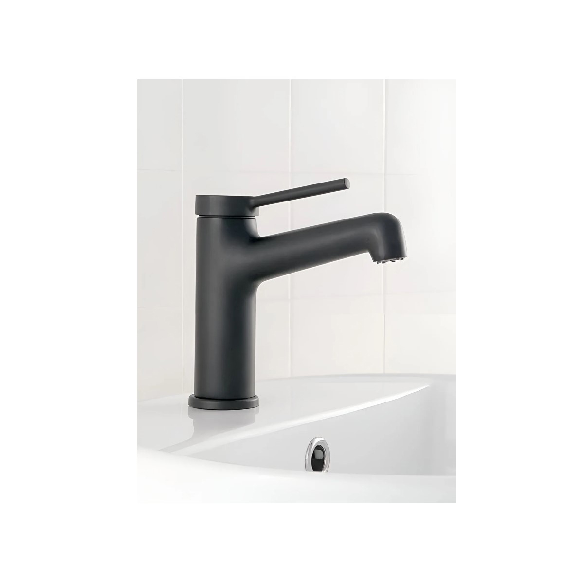 Смеситель для раковины Potato (Потато) P10180-6, матовый черный