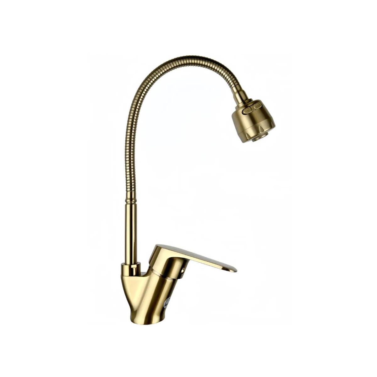 Смеситель для кухни Potato (Потато) P5809GY, матовое золото