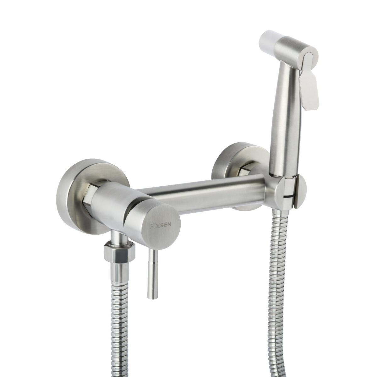 Смеситель для биде Fixsen (Фиксен) Oxford FX-9505N с гигиеническим душем, сатин