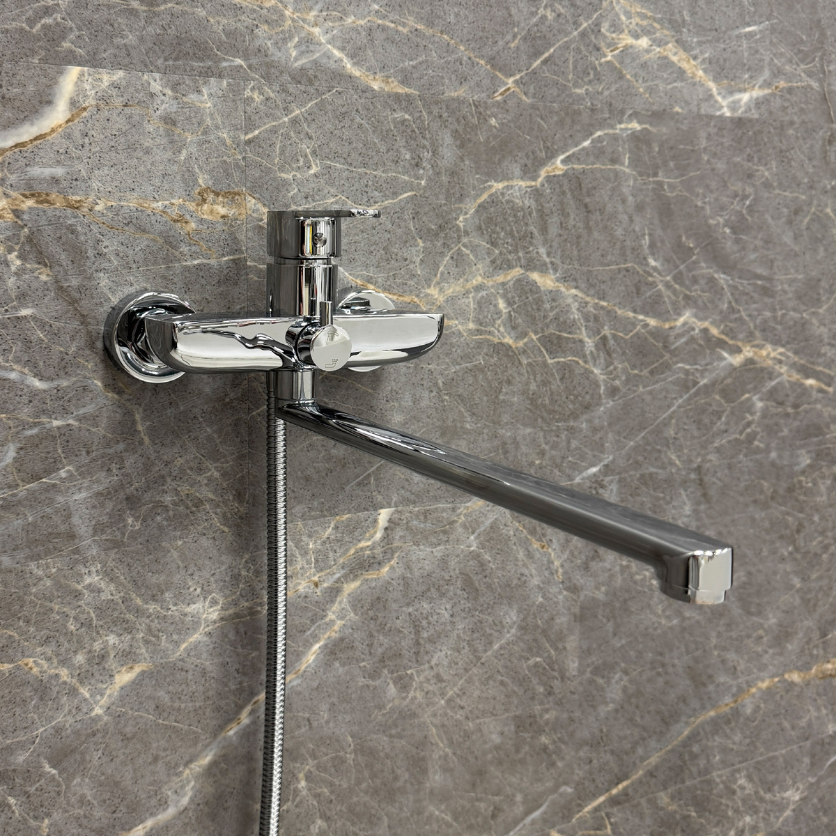 Смеситель для ванны Fixsen (Фиксен) Nordic FX-8801, хром