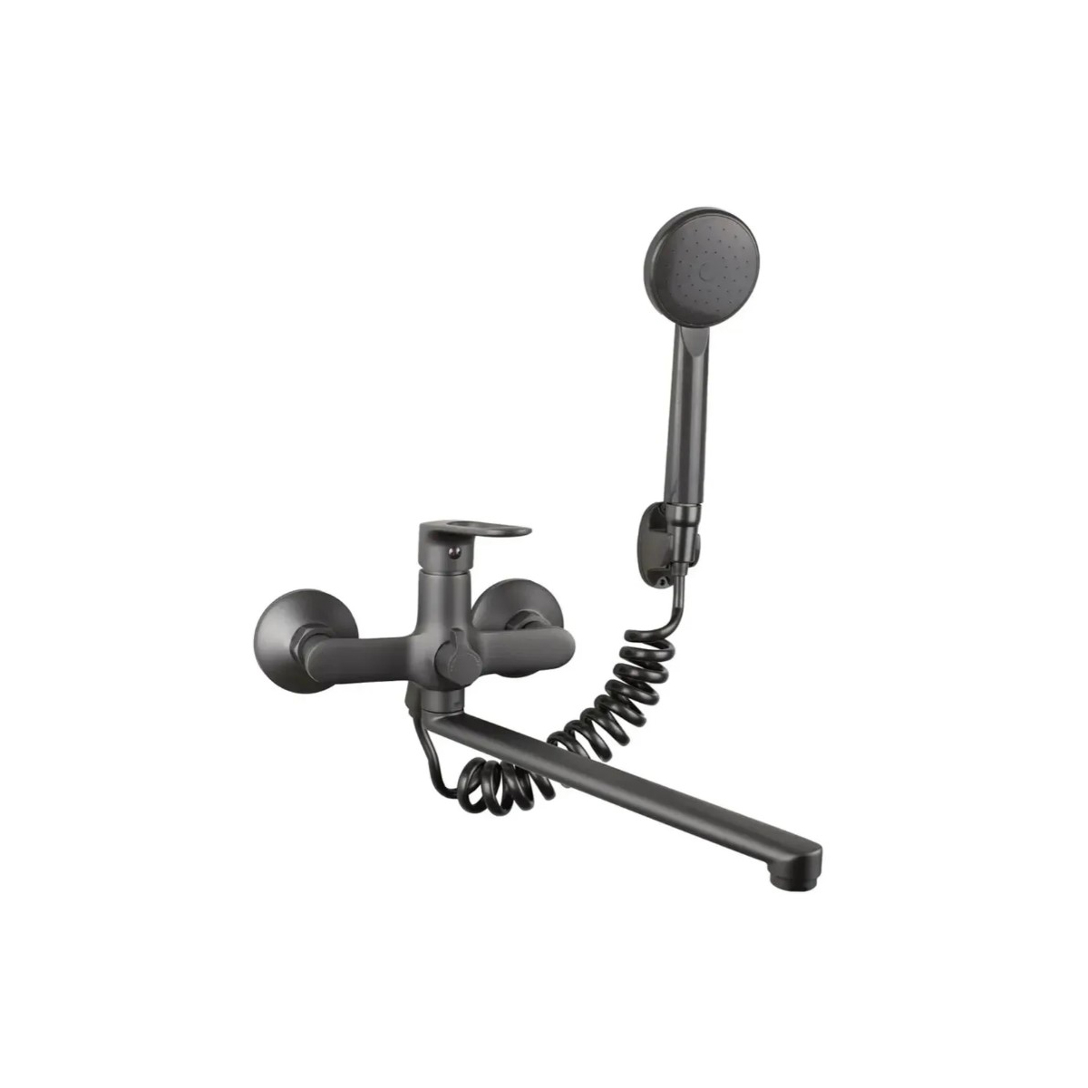 Смеситель для ванны Эверест (Everest) B22-15319 брезентово-серый