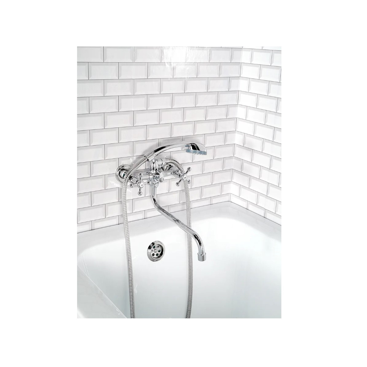 Смеситель для ванны Эверест (Everest) CB330-25 хром