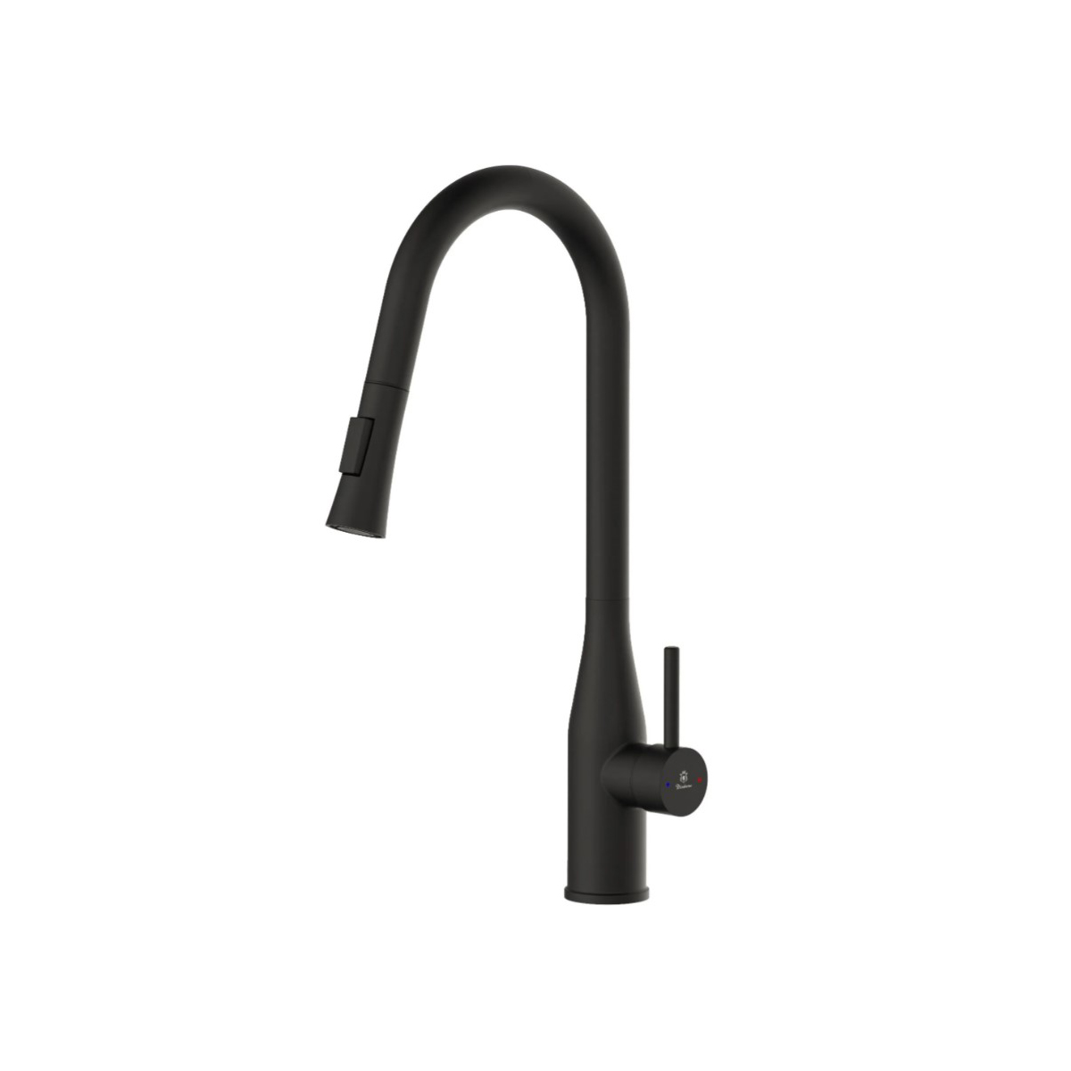 Смеситель для кухни Diadonna (Диадона) D60-0002BL чёрный