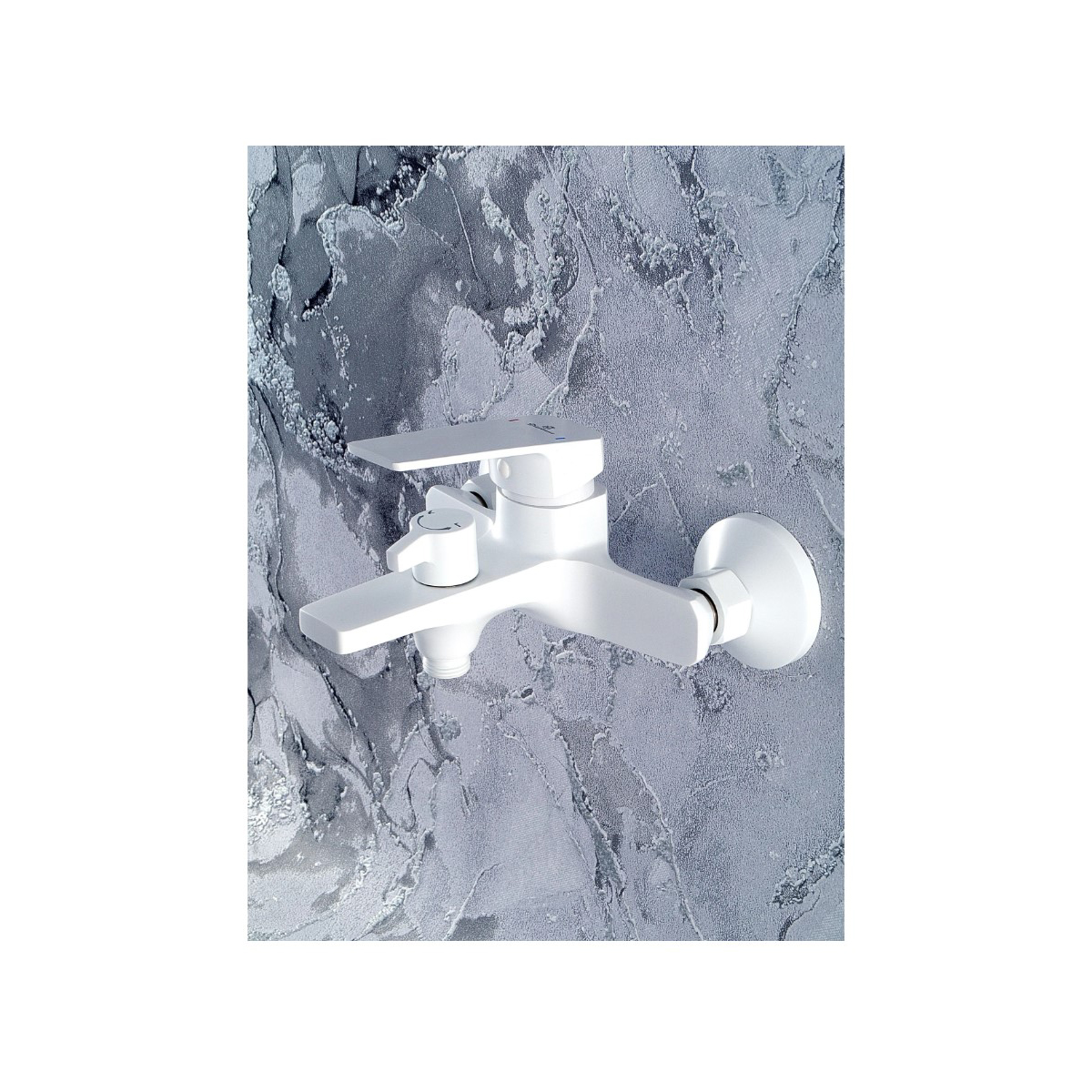 Смеситель для ванны Diadonna (Диадона) D22-19002W белый