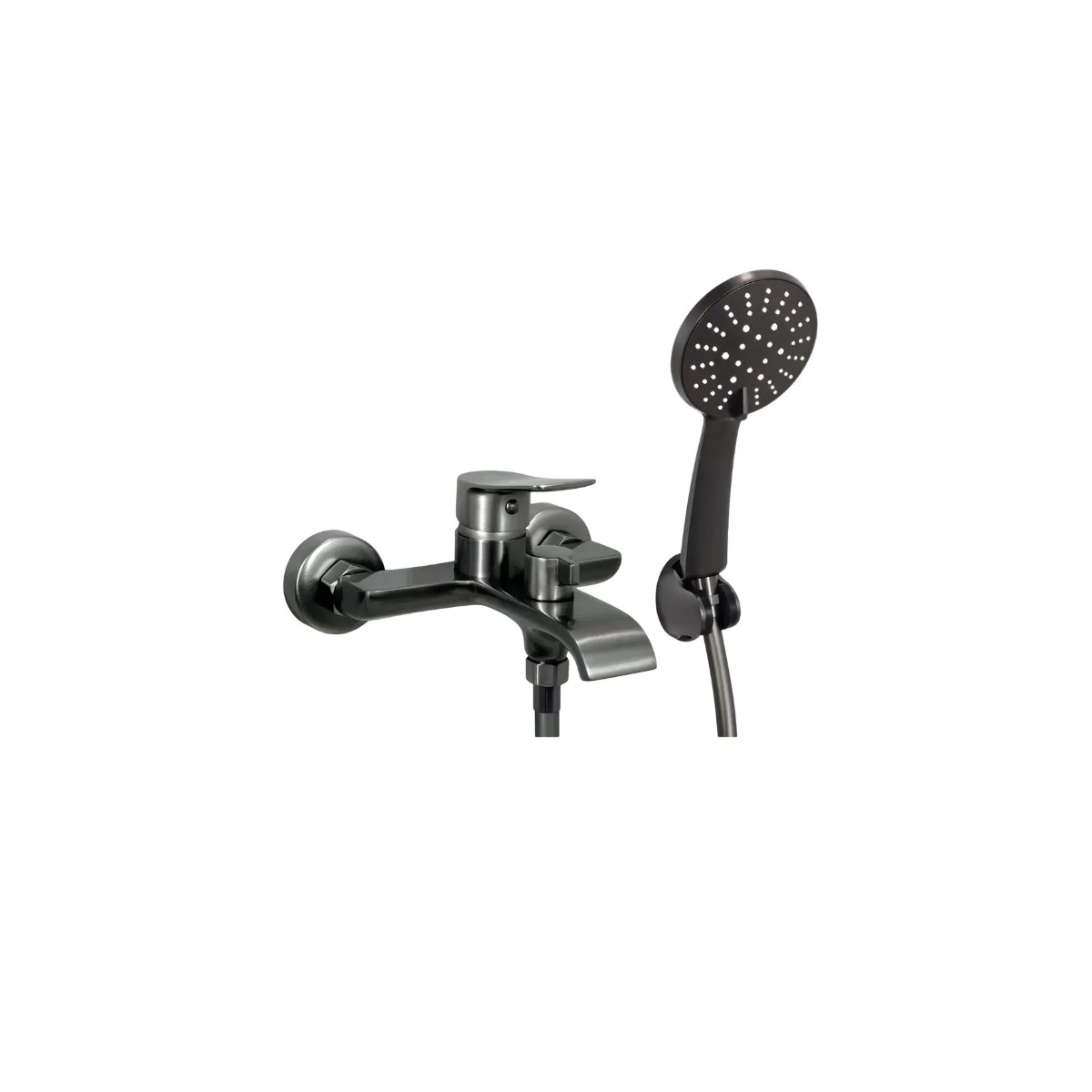 Смеситель для ванны Diadonna (Диадона) D168-30QH серый графит