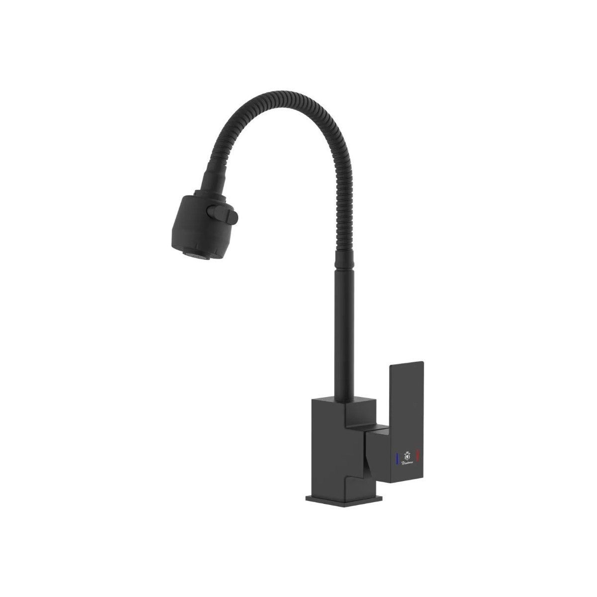 Смеситель для кухни Diadonna (Диадона) D46-0012BL чёрный